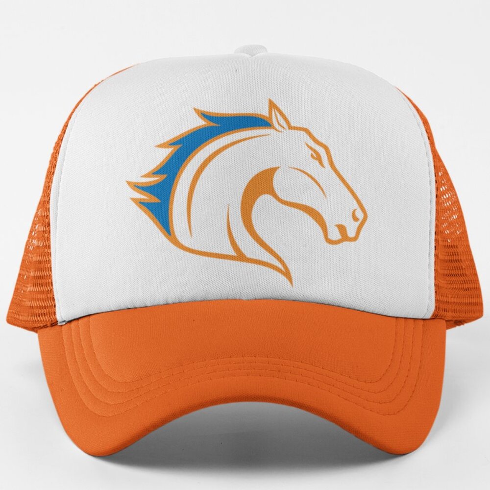 NEW UT Arlington Mavericks Foam Trucker Snapback Hat 2TONE ORANGE WHITE